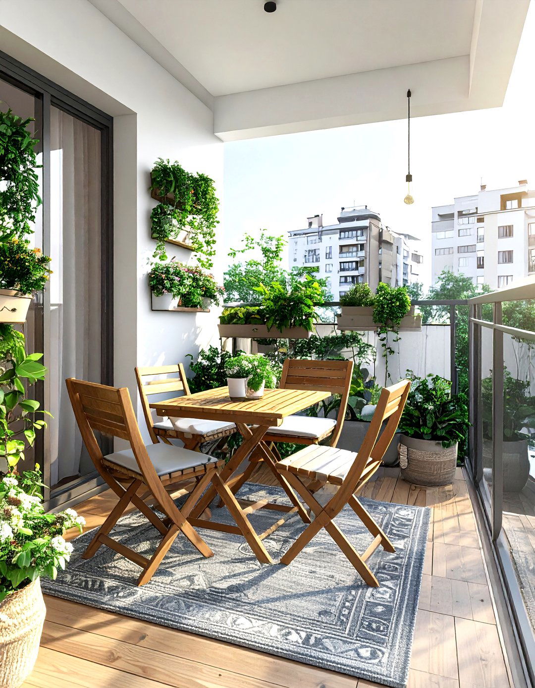 Small Apartment Balcony - 30 House Beautiful decor ideas