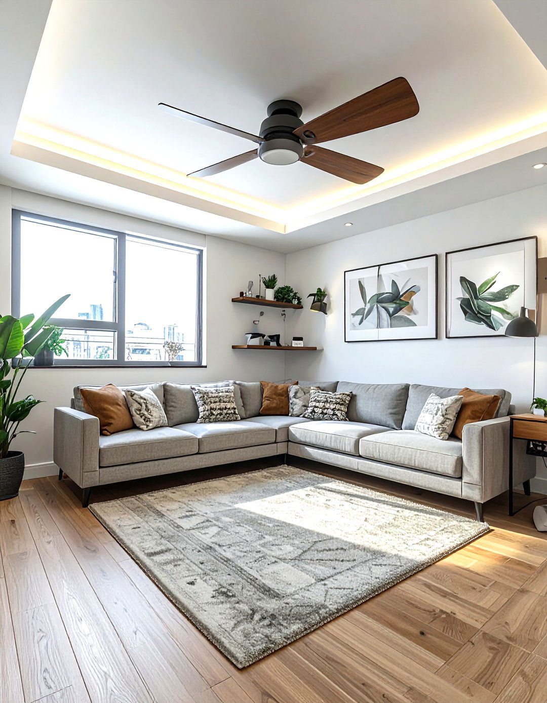 Small Apartment Ceiling Fan - 30 living room ceiling fans