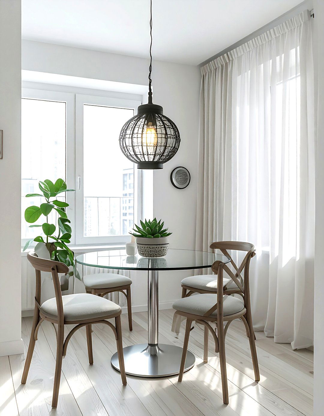 Small Apartment Dining Room - 30 lantern chandelier dining room ideas
