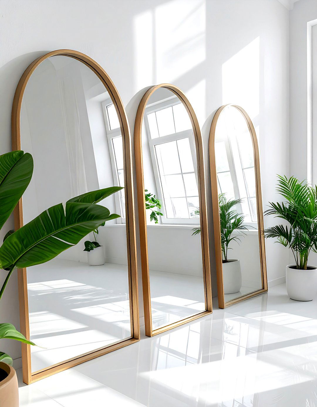 Small Apartment Mirror Wall - 30 studio apartment decor ideas