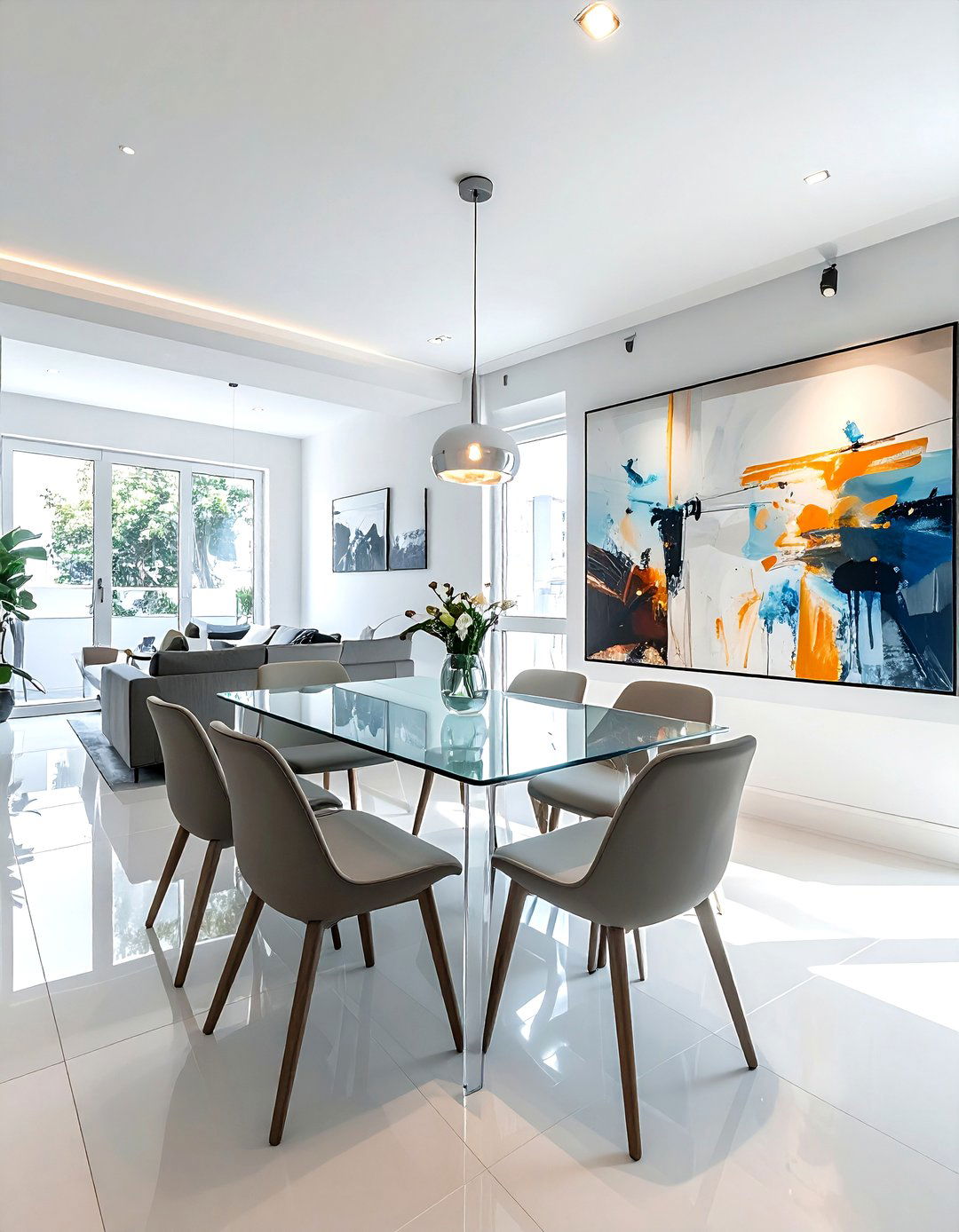 Small Apartment Open Plan Dining - 30 open plan dining ideas