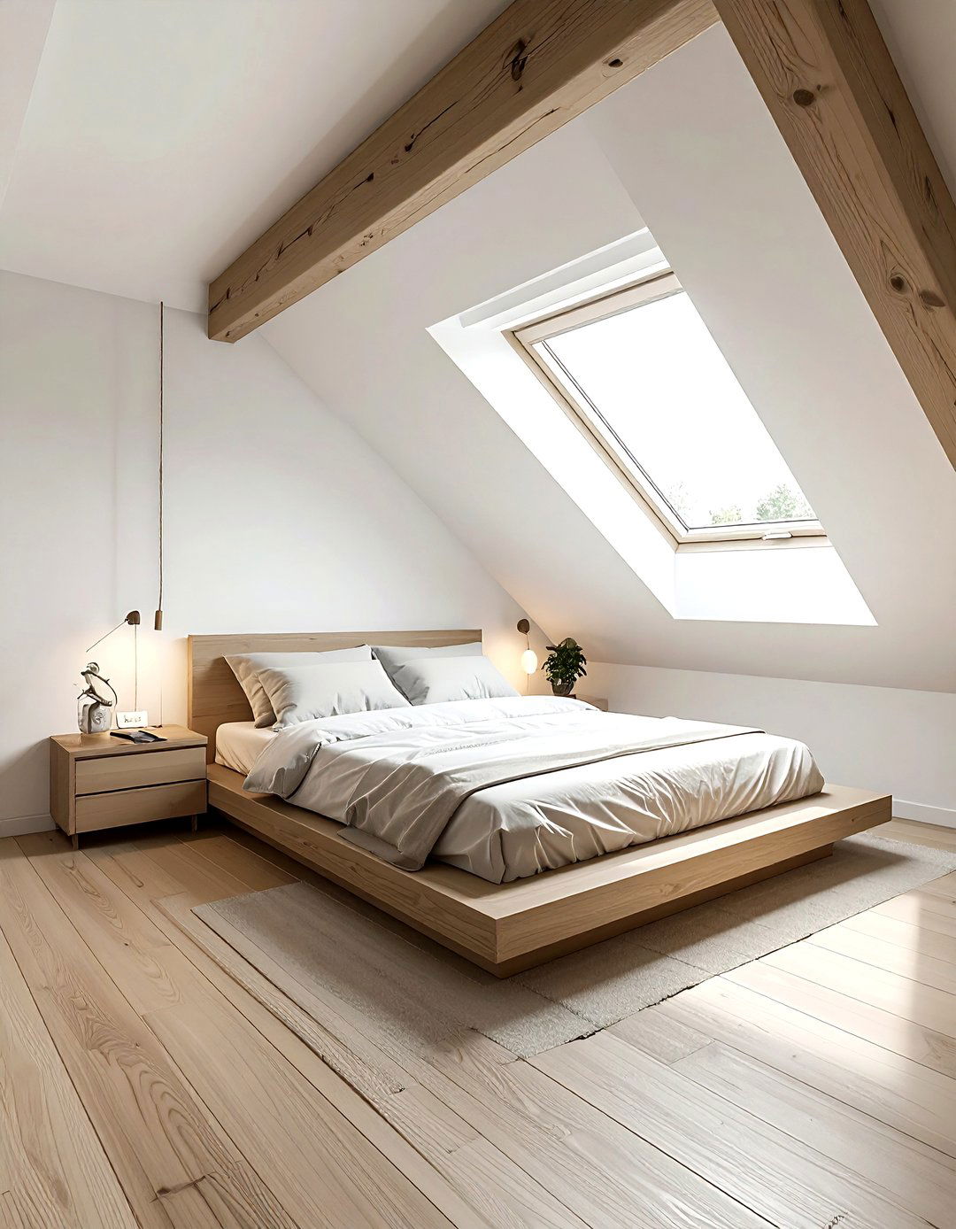 Small Attic Bedroom - 30 loft bedroom ideas