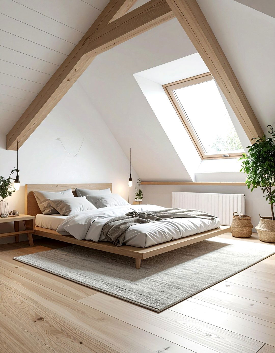 Small Attic Loft Space - 30 Scandinavian home decor ideas