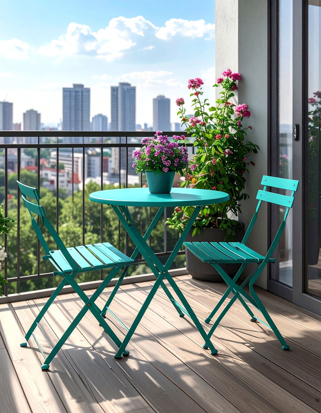 Small Balcony Dining Set - 30 compact dining room ideas