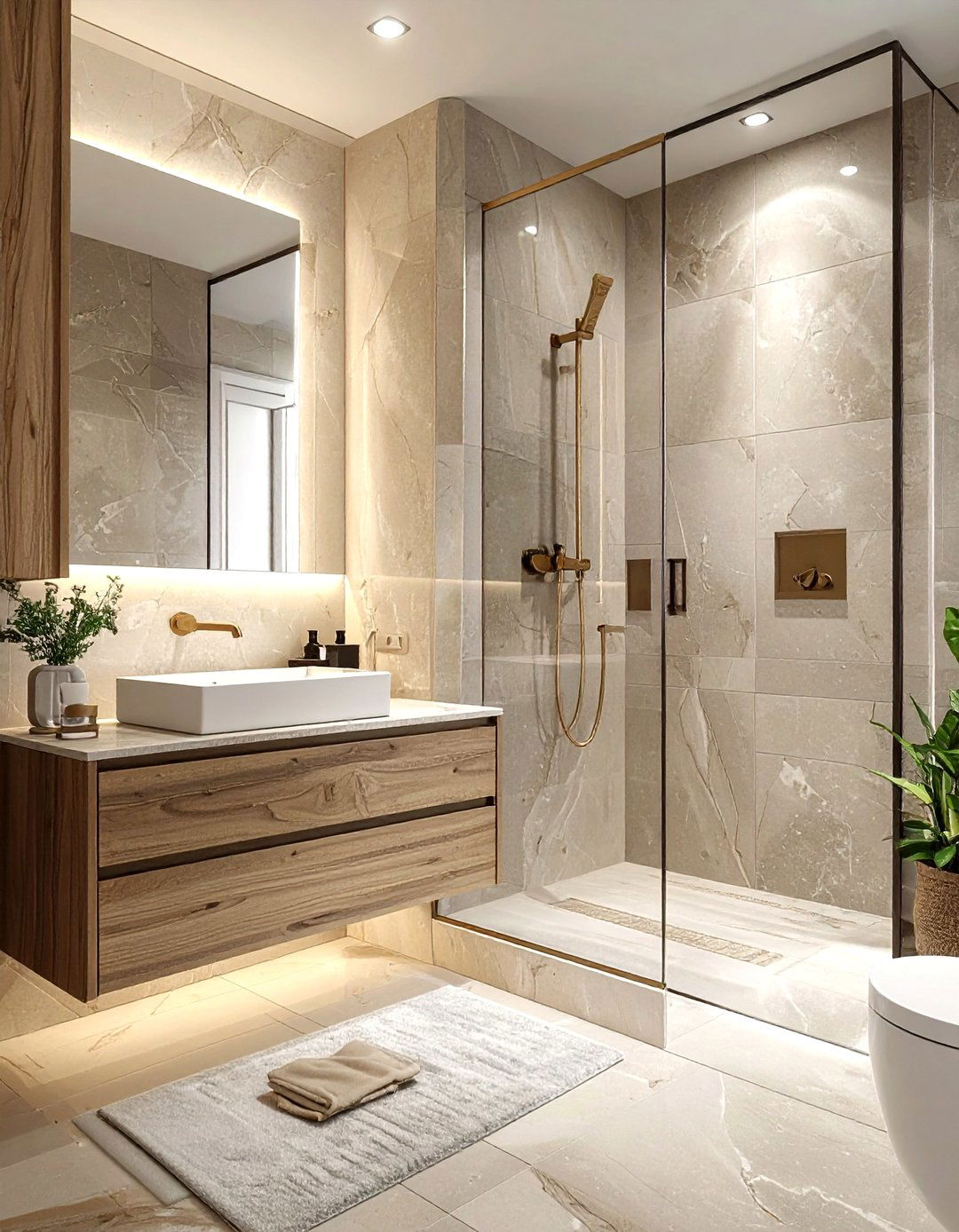 Small Bathroom - 30 home decor ideas