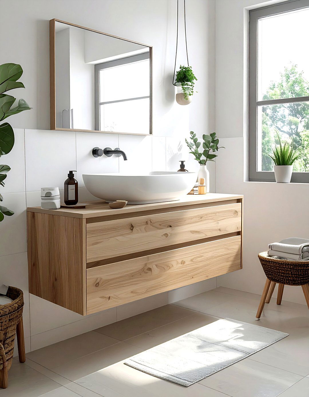 Small Bathroom Vanity - 30 small space decor ideas