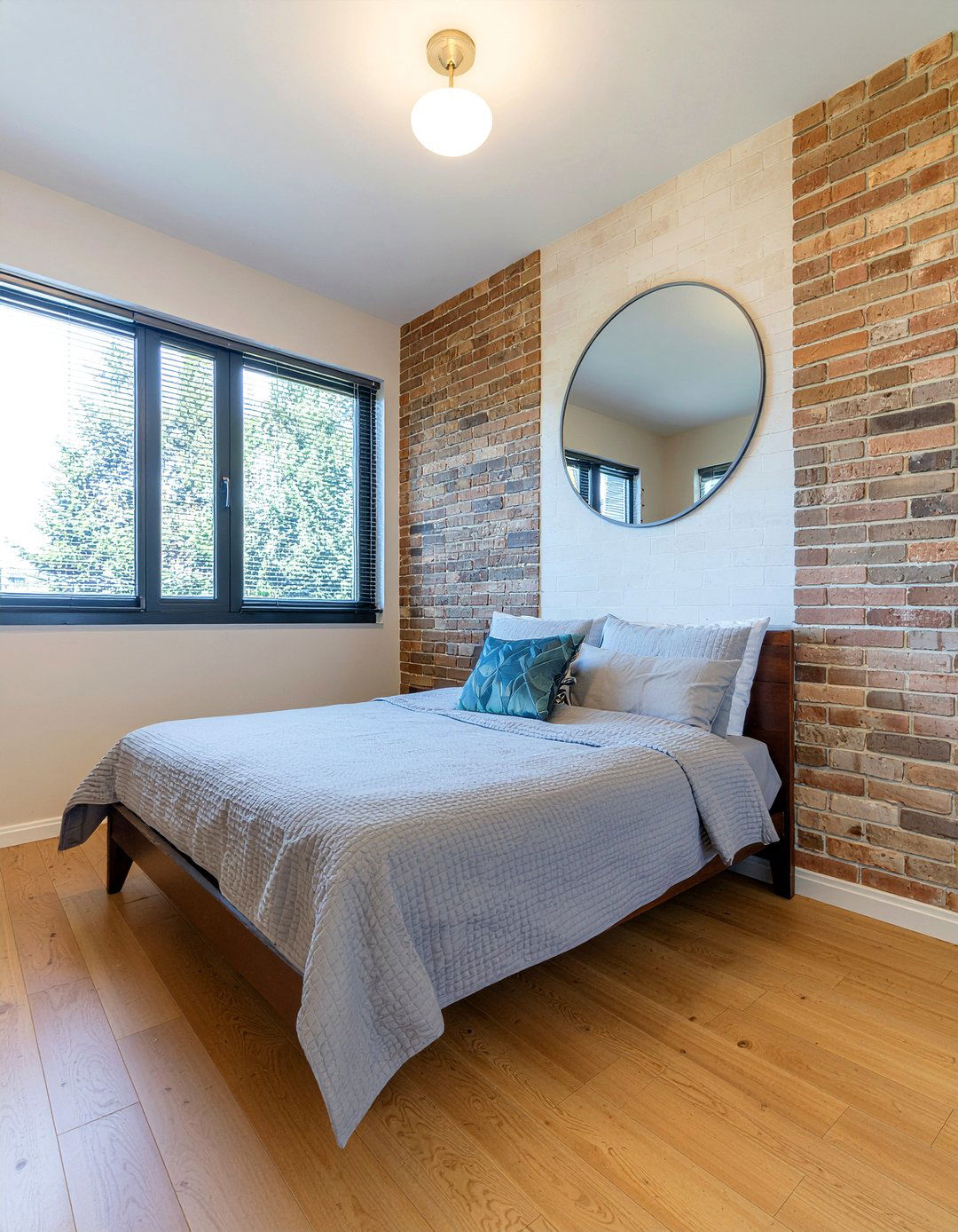 Small Bedroom Brick - 30 bedroom brick wall ideas
