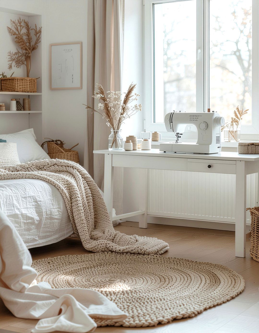 Small Bedroom Sewing Corner - 30 bedroom sewing nook ideas