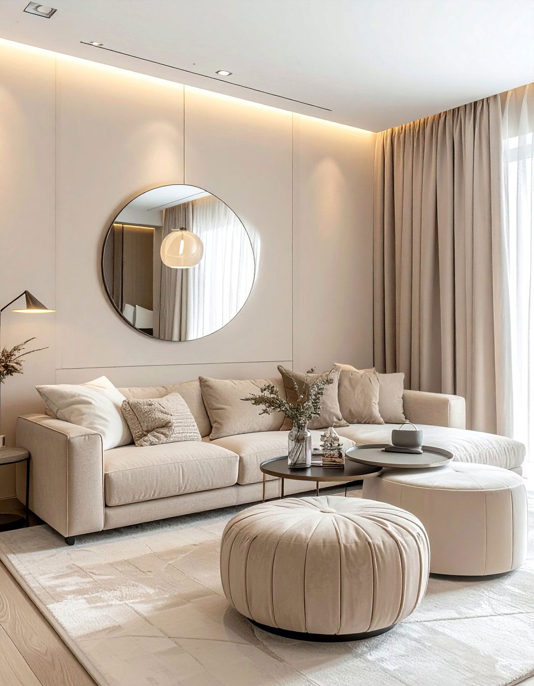 Small Beige Living Room - 30 beige living room design ideas