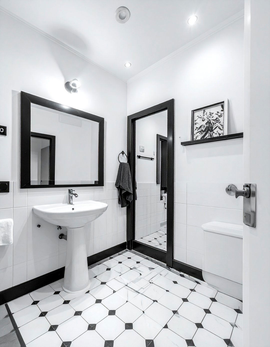Small Black And White Bathroom - 30 white and black bathroom ideas