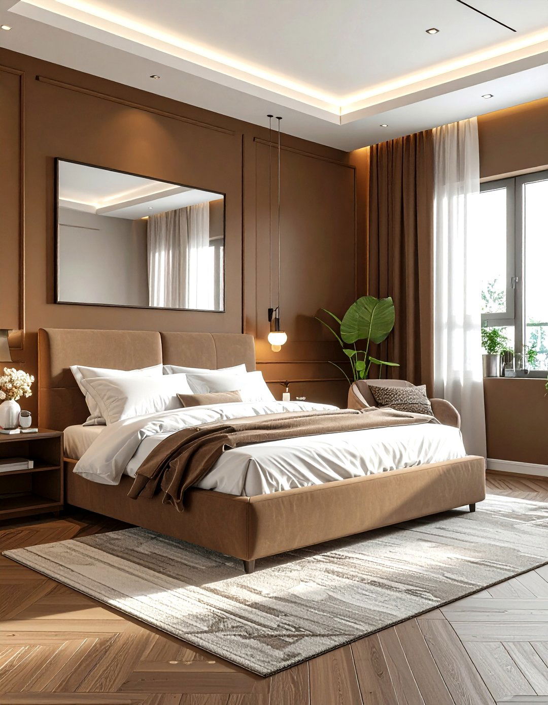 Small Brown Bedroom - 30 brown bedroom ideas