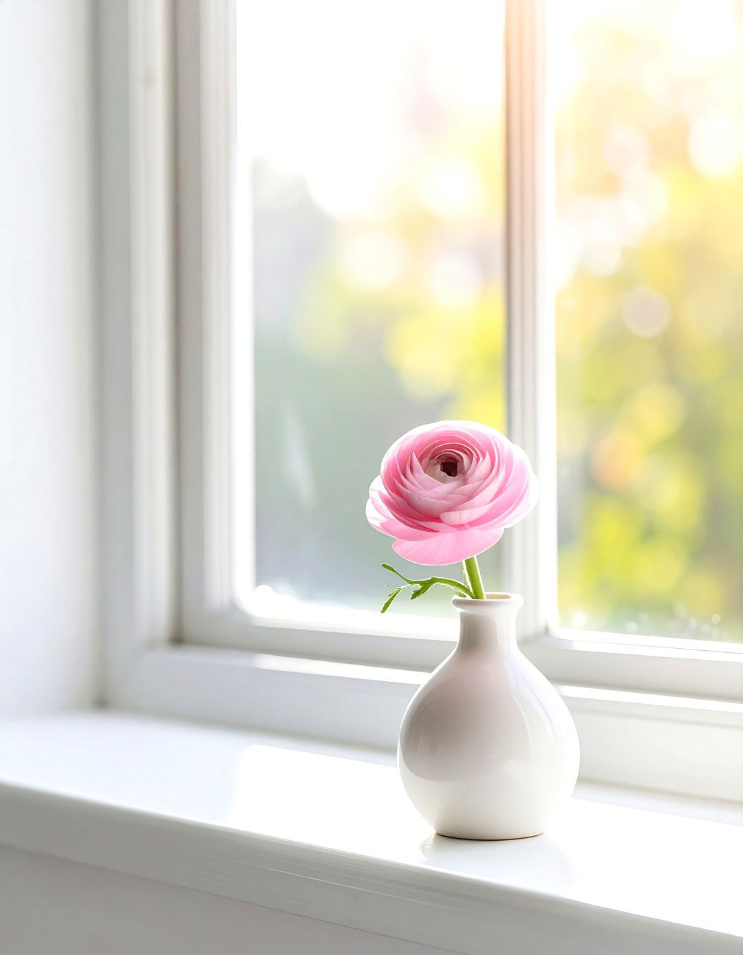 Small Bud Vase On Windowsill - 30 bathroom flower arrangement ideas