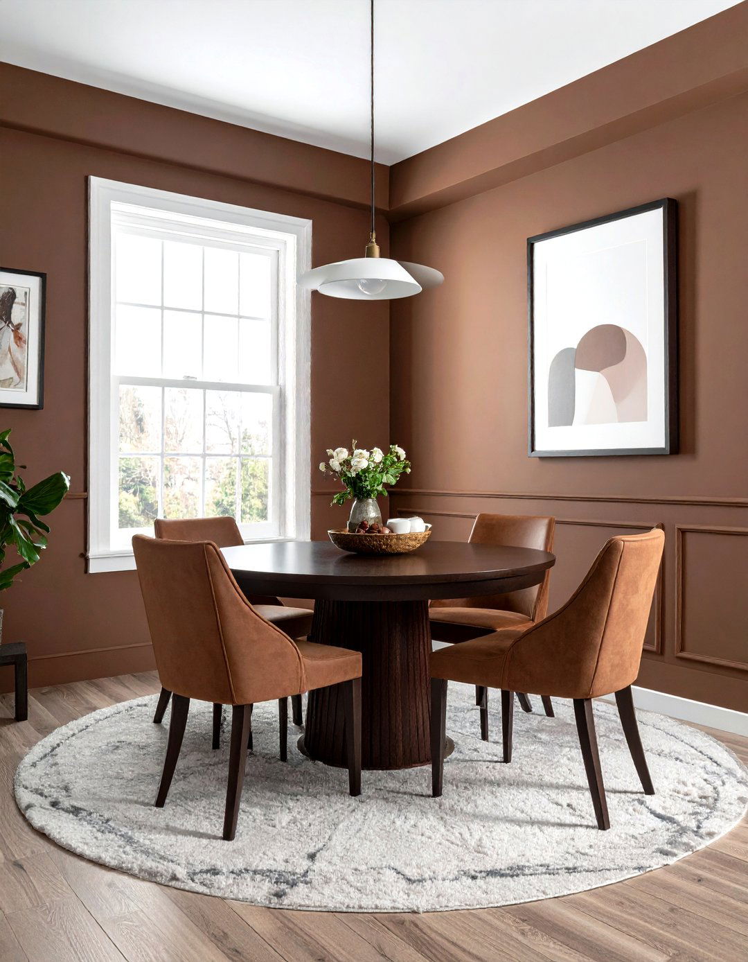 Small Chocolate Brown Dining Room - 30 chocolate dining room ideas