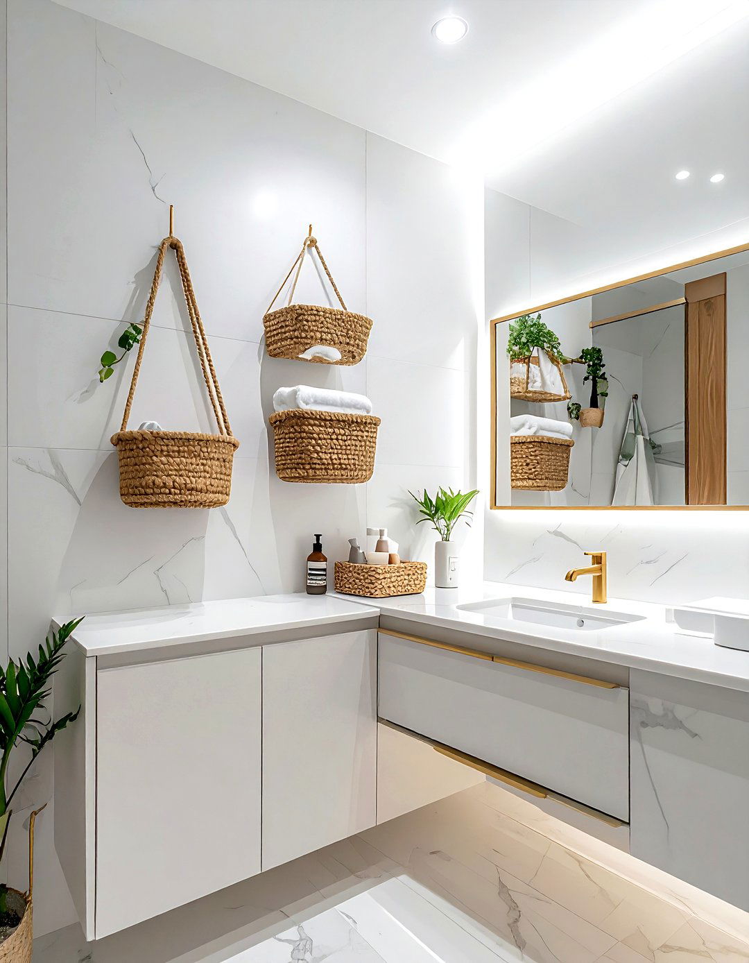 Small Decorative Wall Baskets - 30 basket wall decor ideas