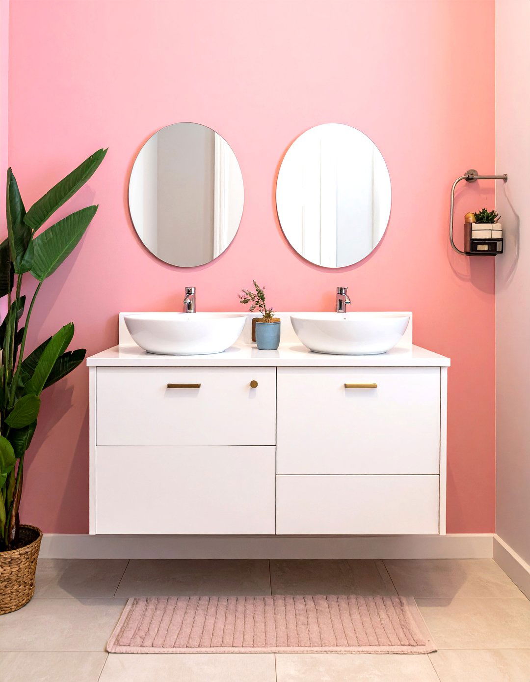 Small Double Vanity - 30 small bathroom vanity ideas