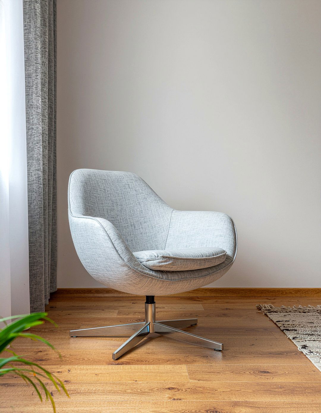 Small Egg Chair - 30 living room egg chair ideas