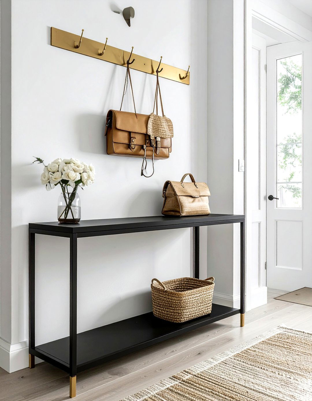 Small Entryway Organizer - 30 small space decor ideas