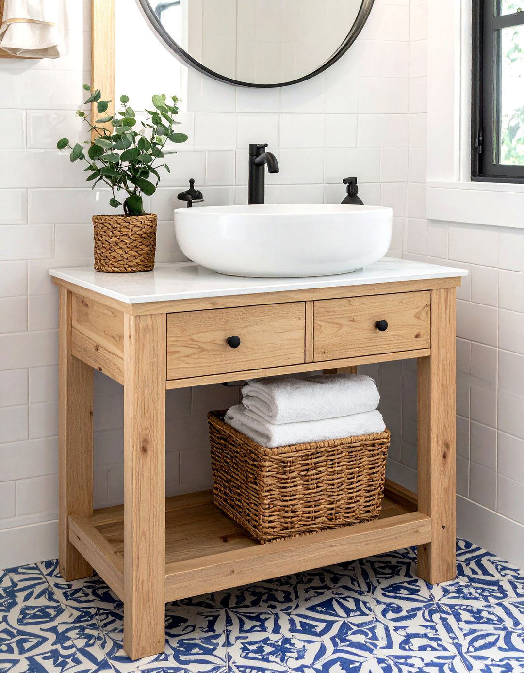 Small Farmhouse Vanity - 30 farmhouse bathroom vanity ideas