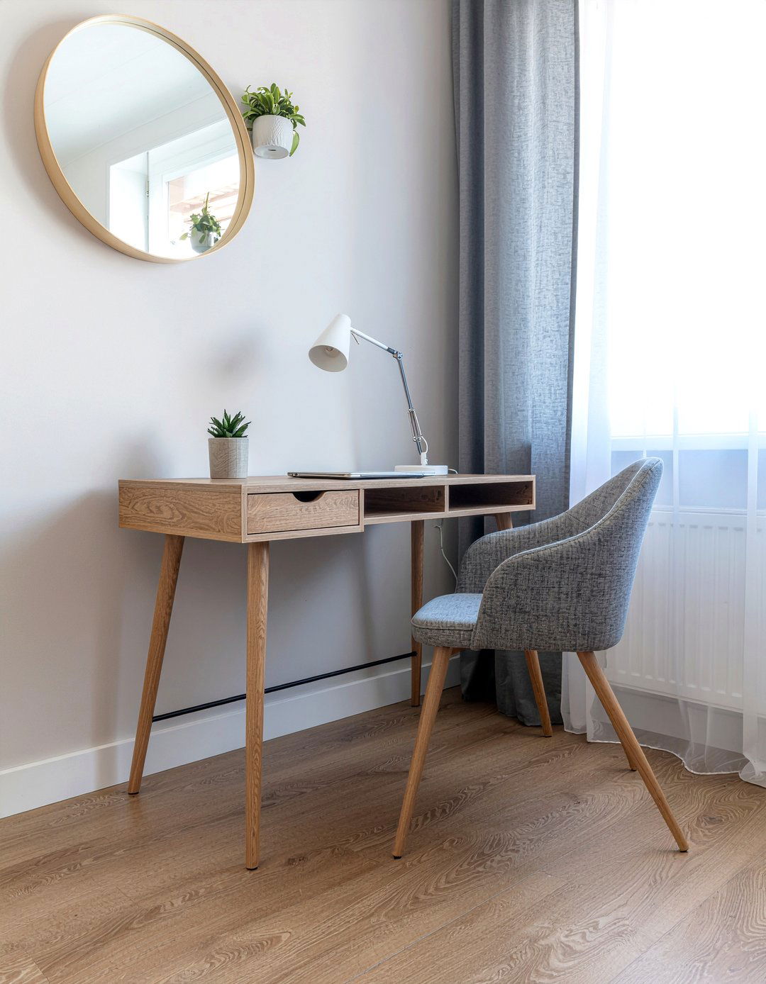 Small Floating Desk - 30 bedroom desk ideas