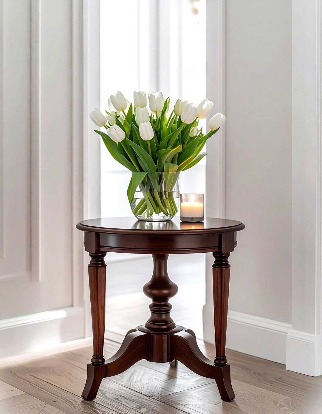 Small Foyer Table - 30 small entryway ideas