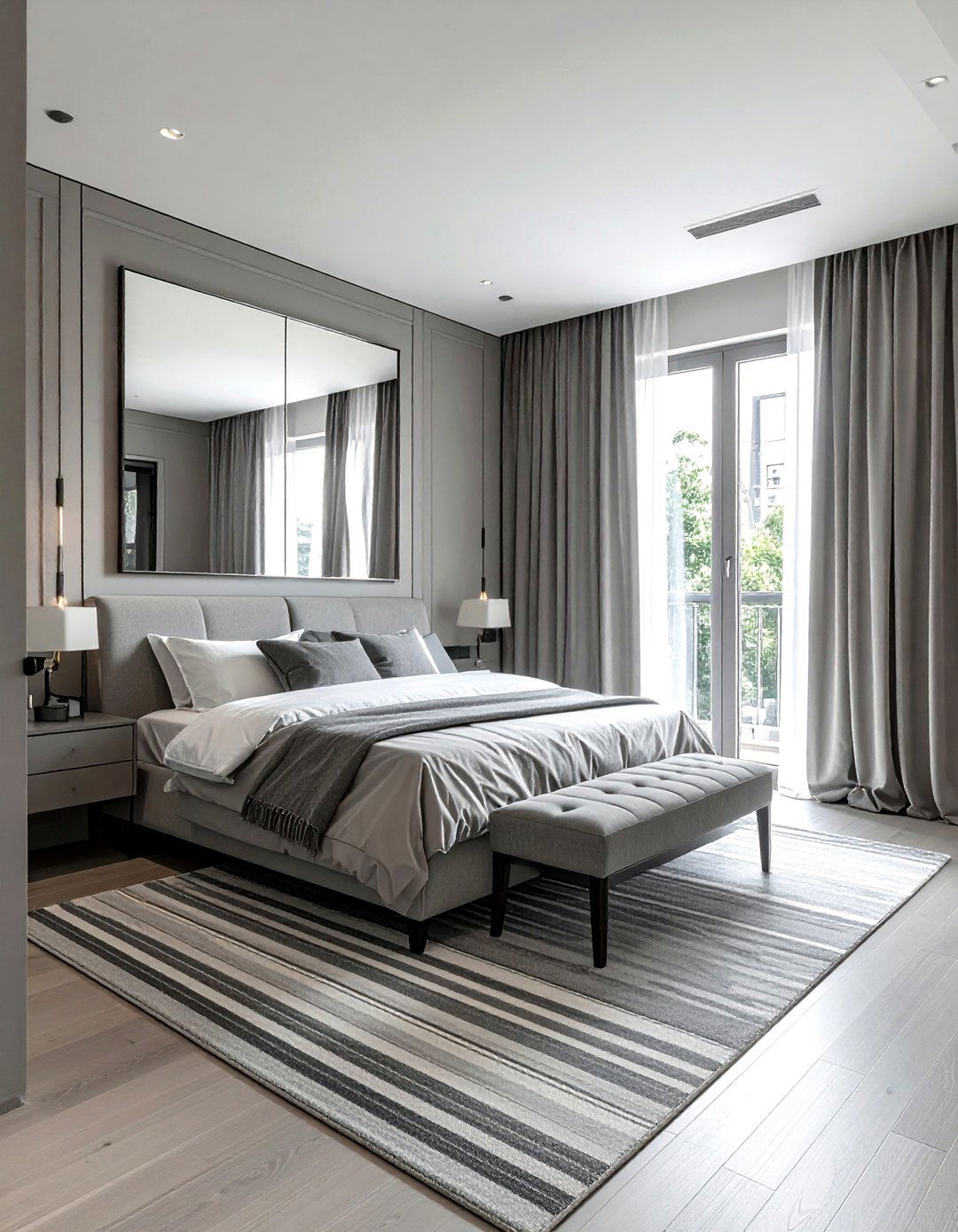 Small Gray Bedroom - 30 gray bedroom accessories ideas