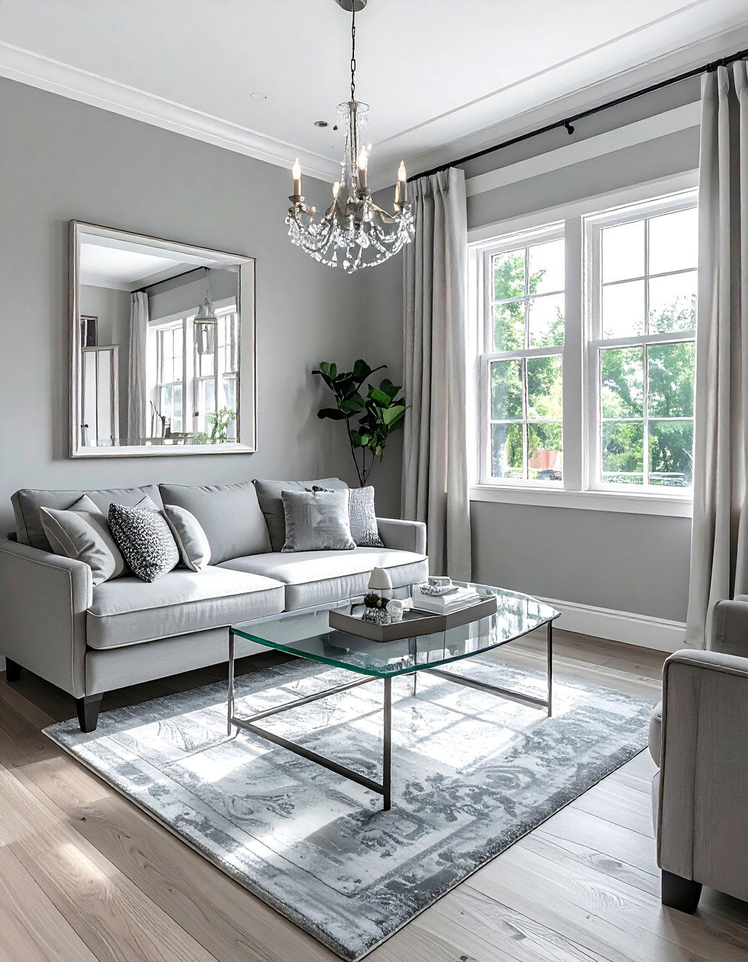 Small Grey Farmhouse Living Room - 30 farmhouse grey living room ideas