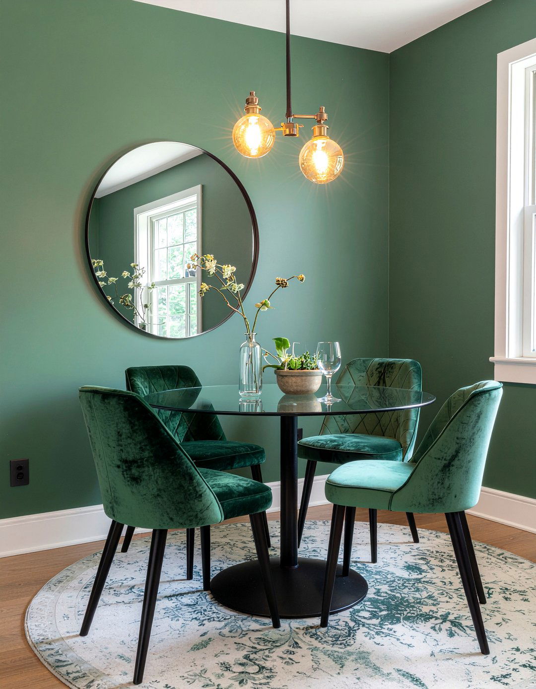 Small Hunter Green Dining Room - 30 hunter green dining room ideas