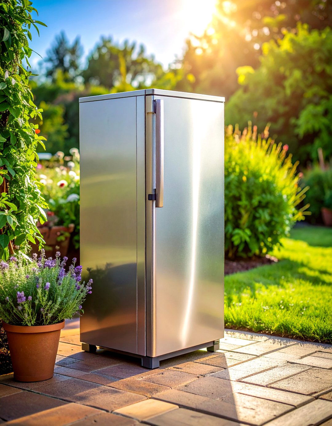 Small Inch Compact Fridge - 30 outdoor kitchen refrigerator ideas