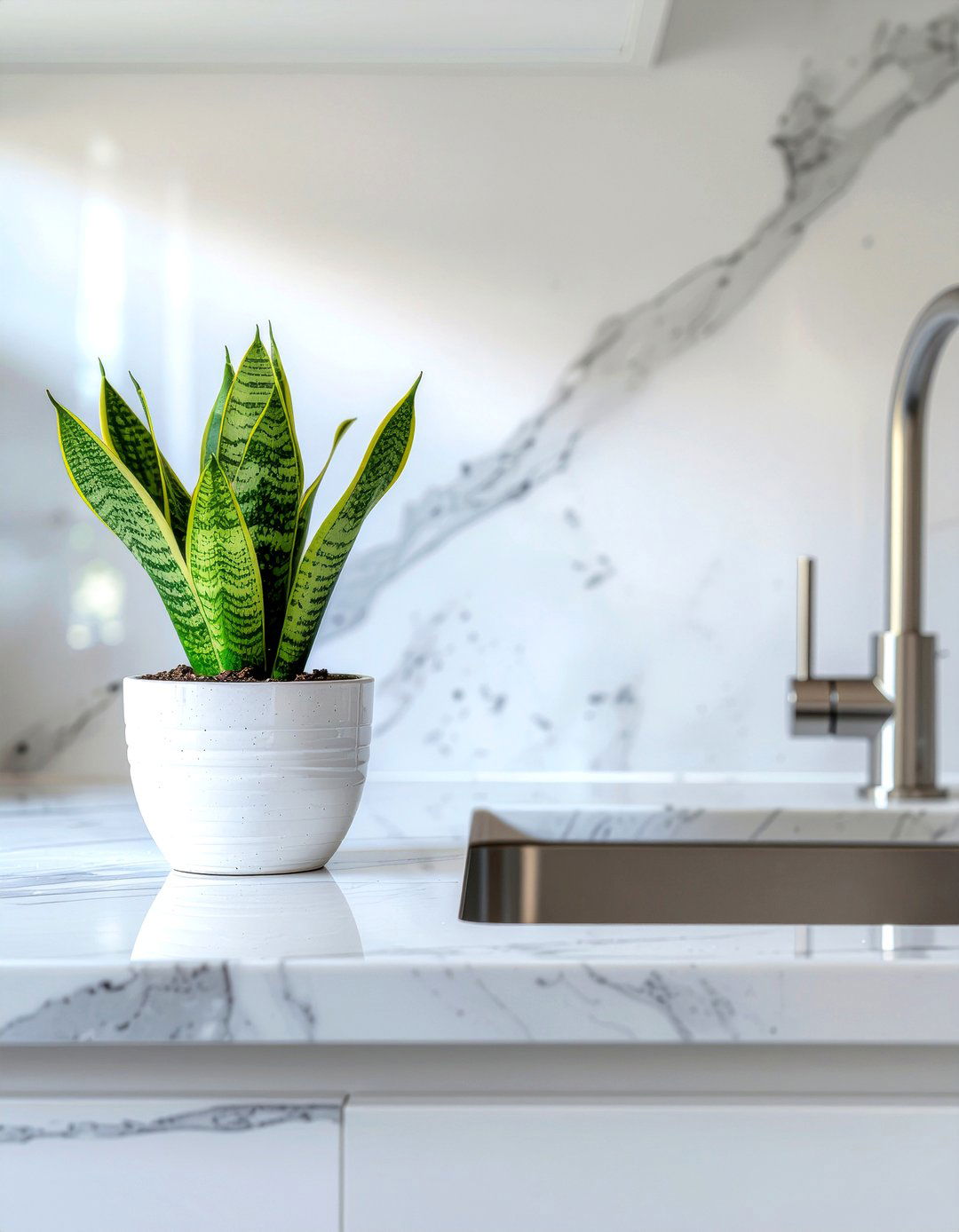 Small Indoor Plant - 30 bathroom final detail ideas