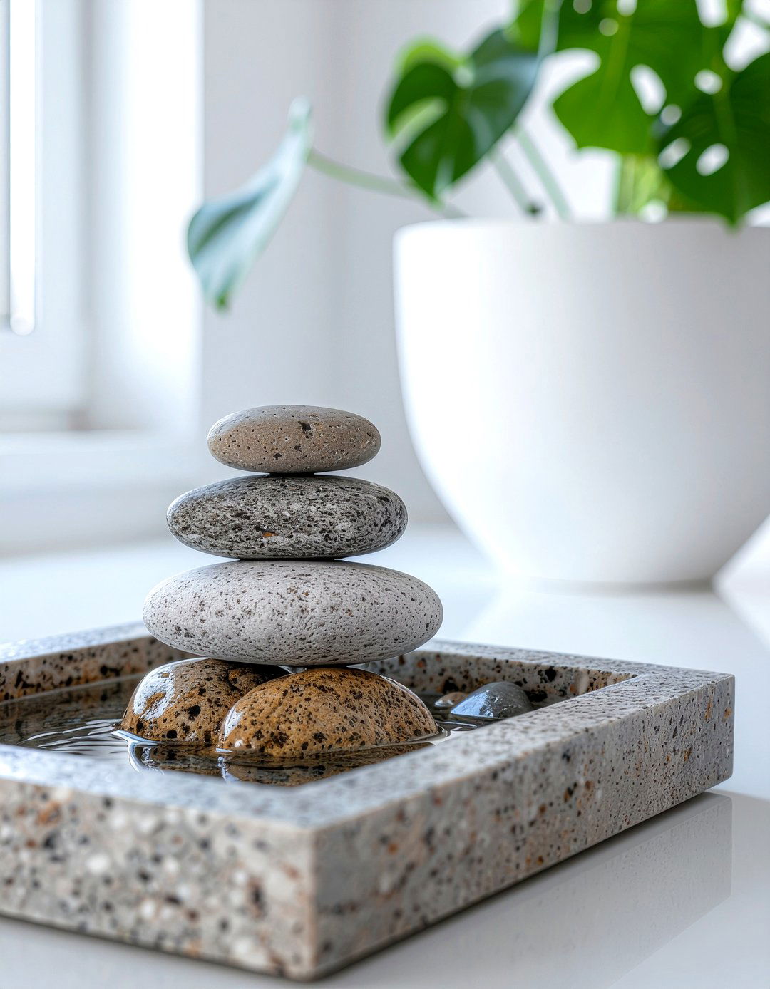 Small Indoor Water Feature - 30 peaceful living room ideas