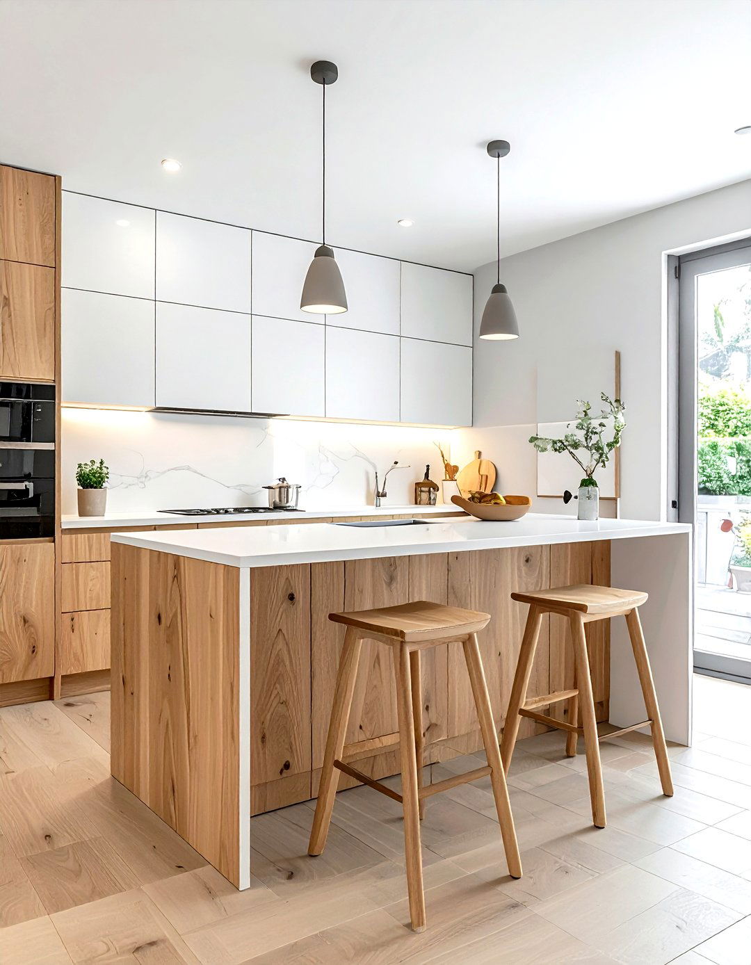 Small Kitchen Island Layout - 30 L-shaped kitchen island ideas