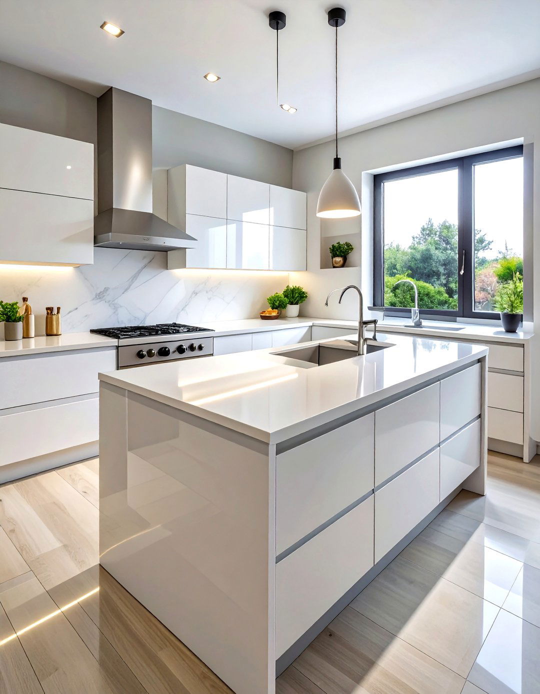 Small Kitchen Porcelain Countertop - 30 porcelain countertop kitchen ideas