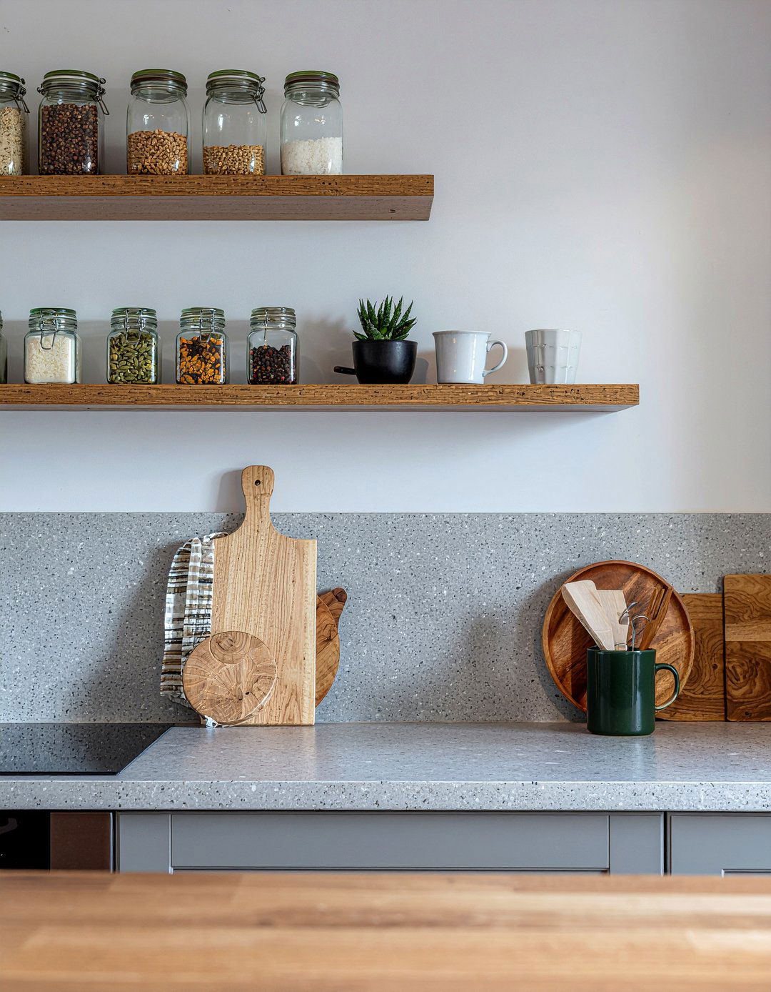 Small Kitchen Shelf - 30 kitchen shelf decor ideas