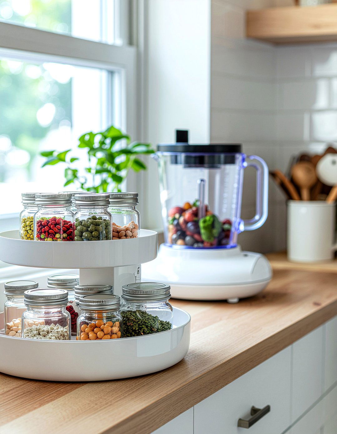 Small Kitchen Smoothie Corner - 30 kitchen smoothie station ideas