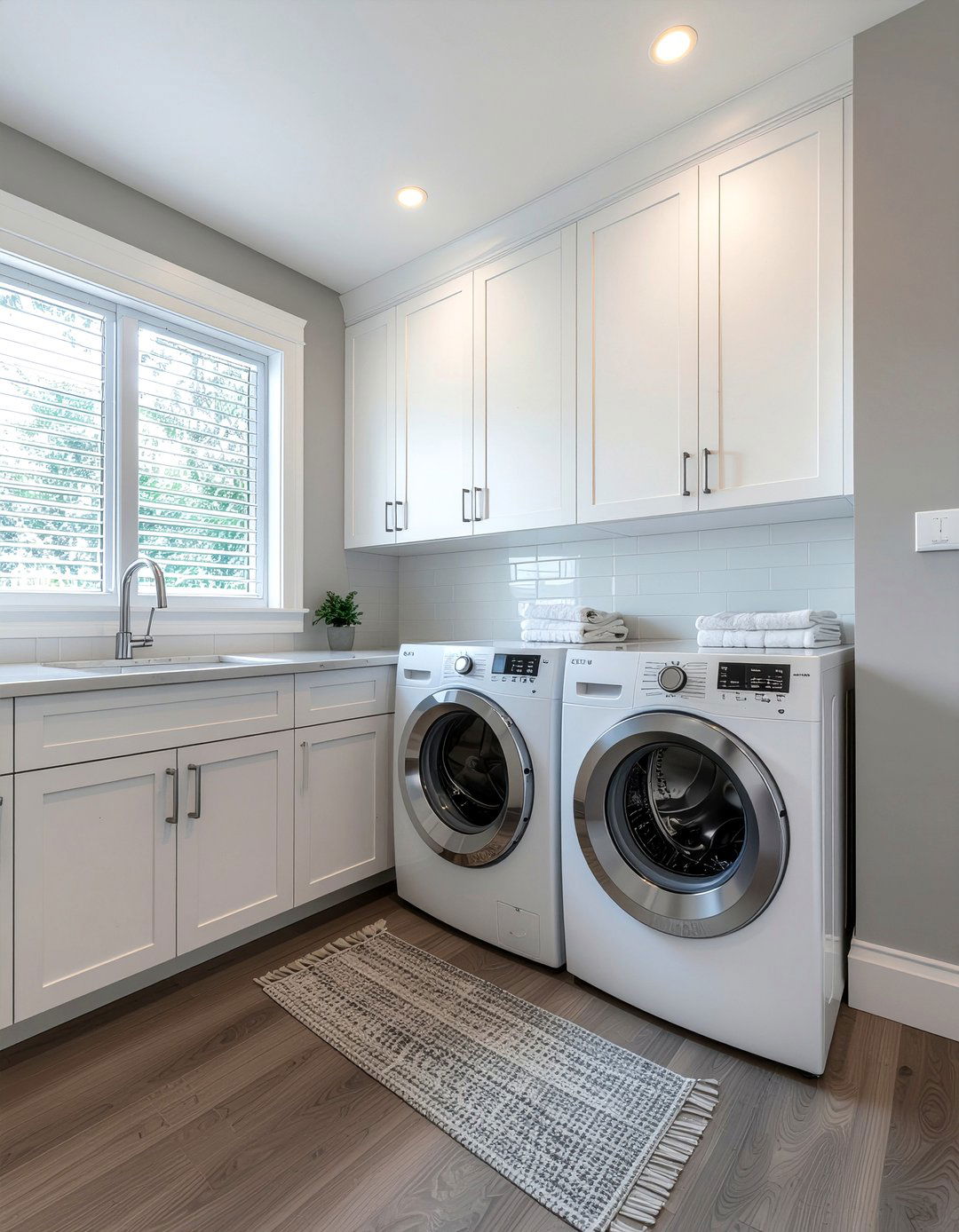 Small Laundry Room - 30 laundry room decor ideas