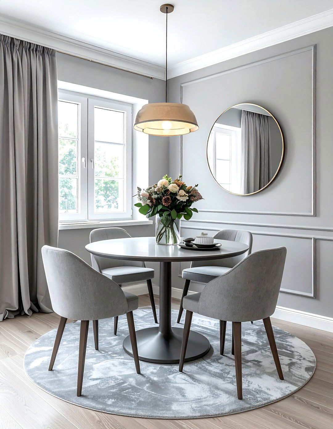 Small Light Gray Dining Room - 30 light gray dining room ideas