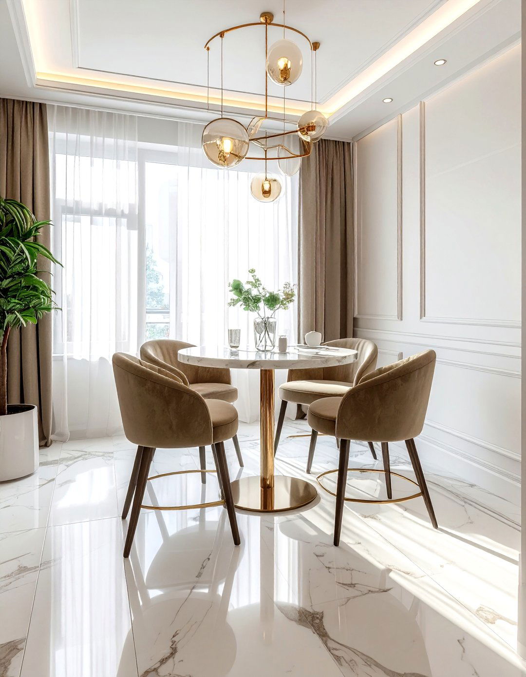 Small Luxury Dining Space - 30 showpiece dining room ideas