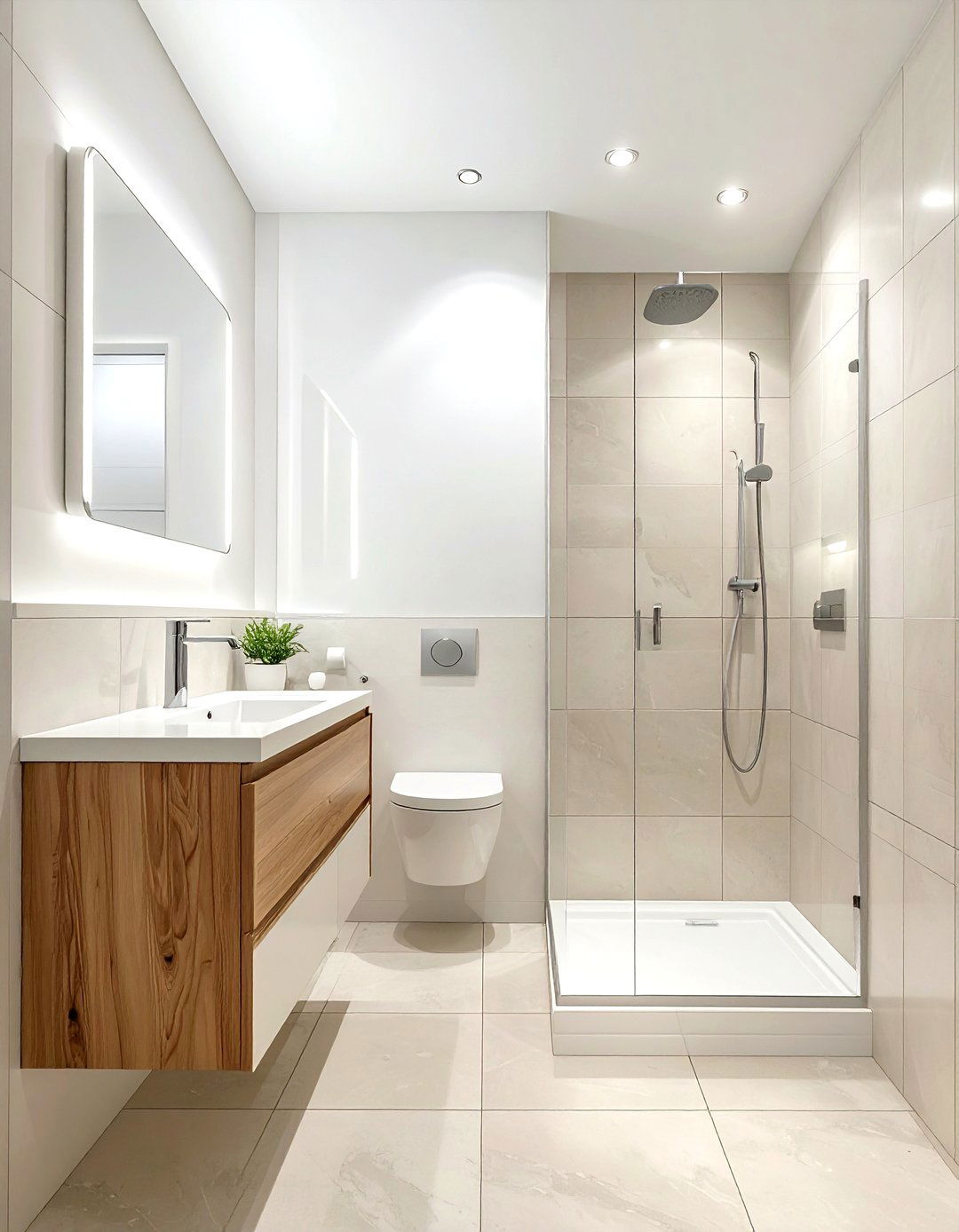 Small Mid Century Bathroom - 30 mid-century modern bathroom ideas