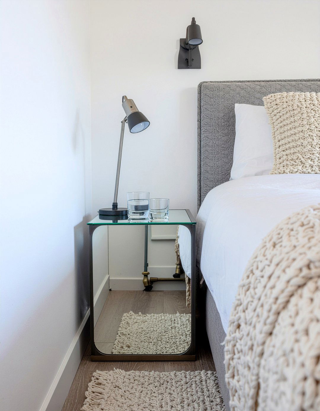 Small Mirrored Nightstand - 30 bedroom mirrored nightstands