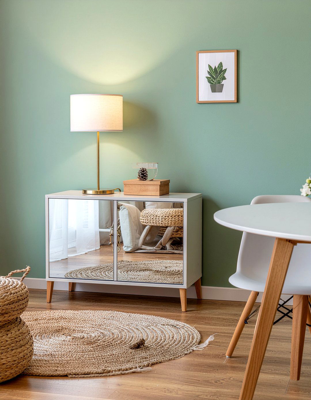 Small Mirrored Sideboard - 30 mirrored buffet dining room ideas