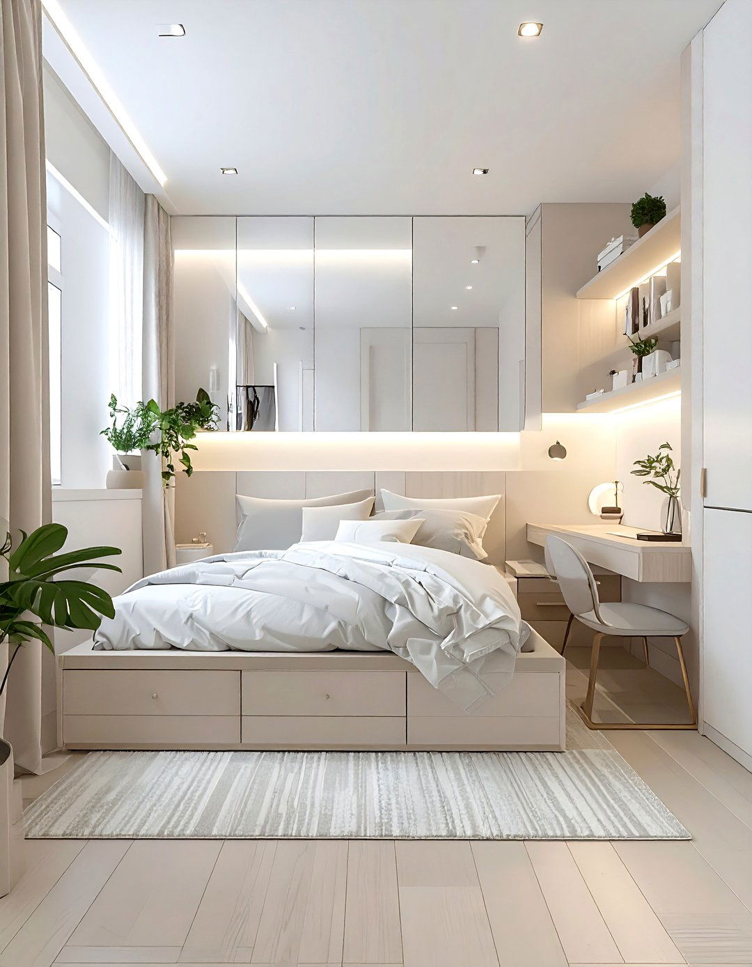 Small Modern Bedroom - 30 modern bedroom ideas