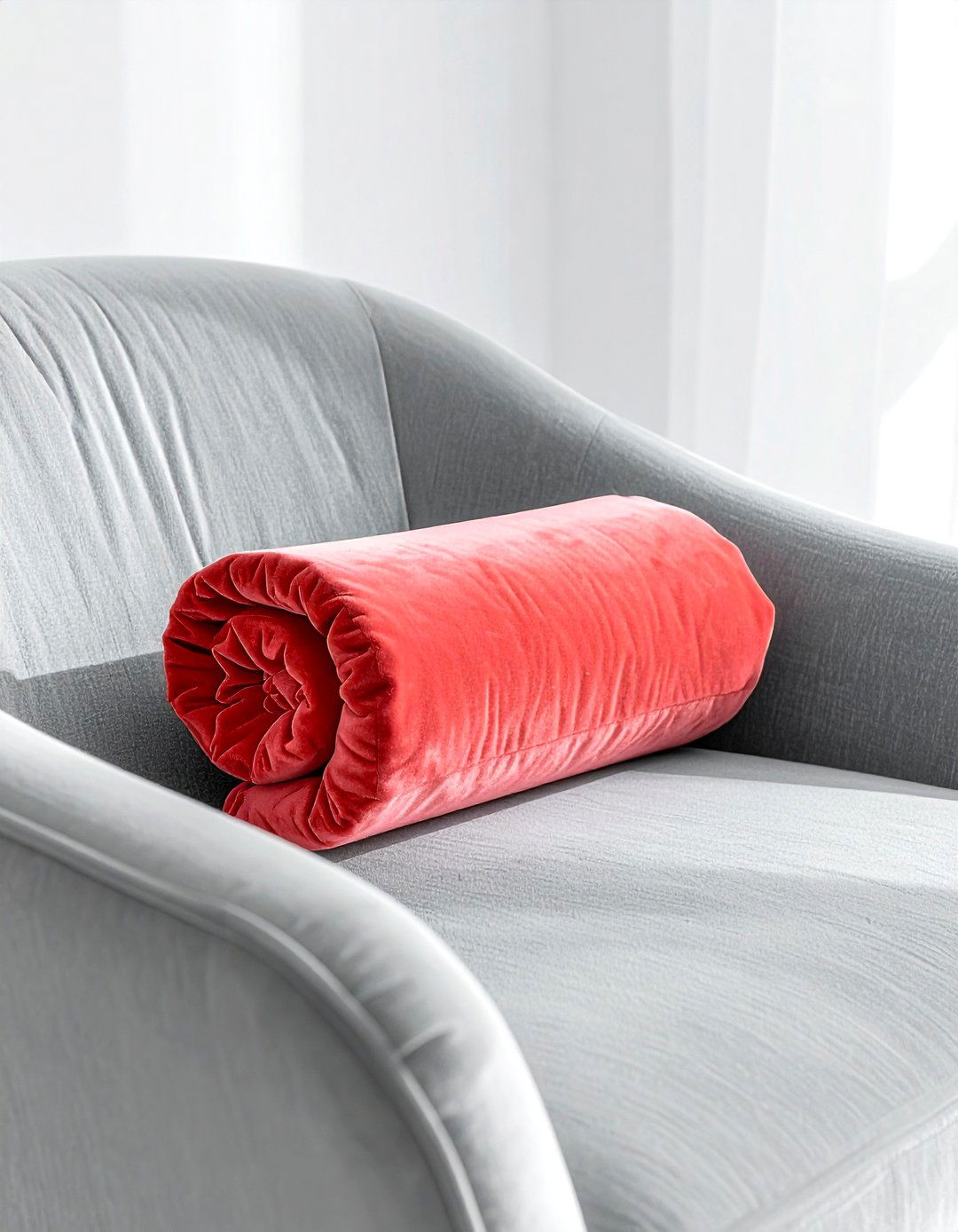 Small Neck Roll Pillow - 30 bolster pillow ideas