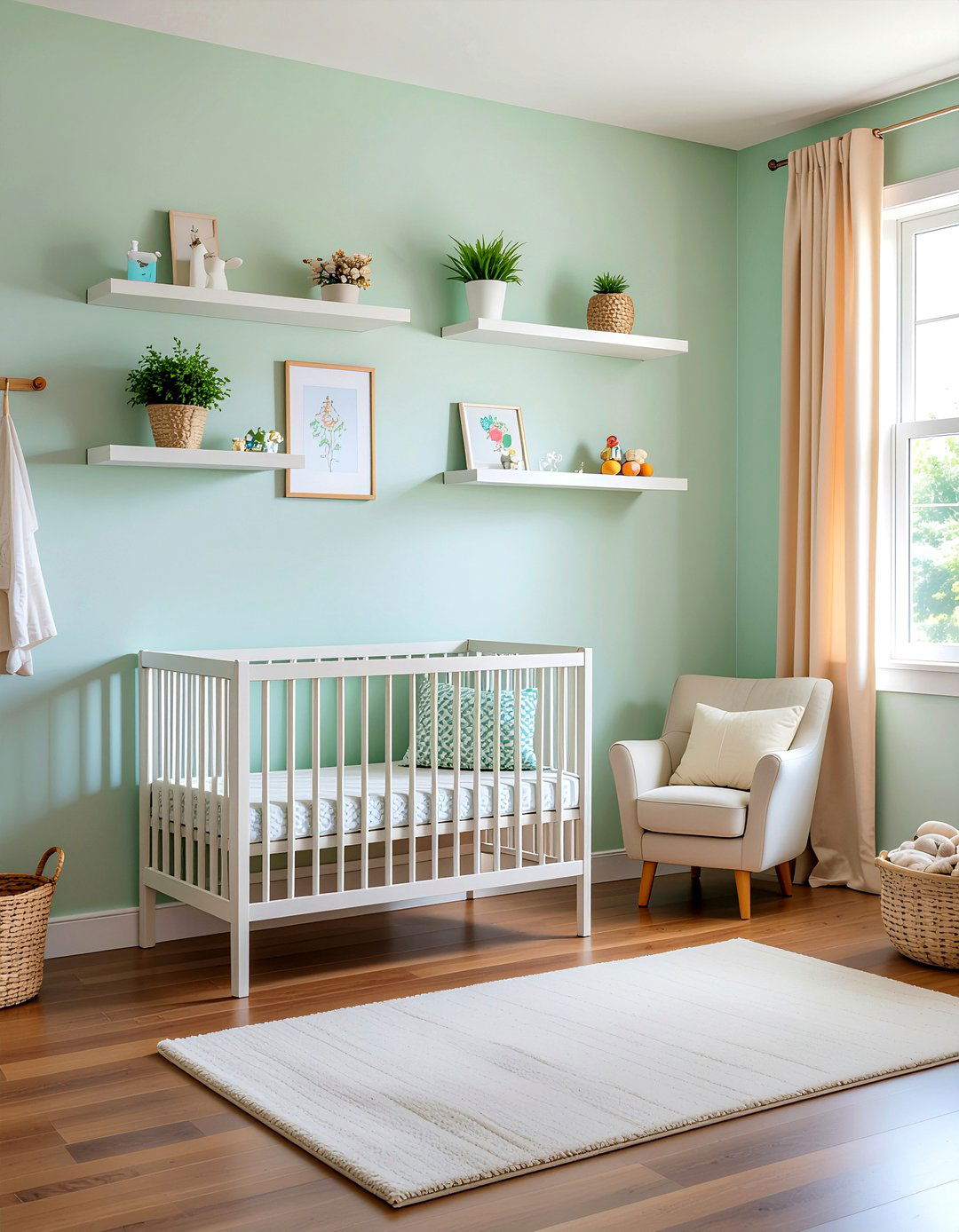 Small Nursery - 30 nursery ideas