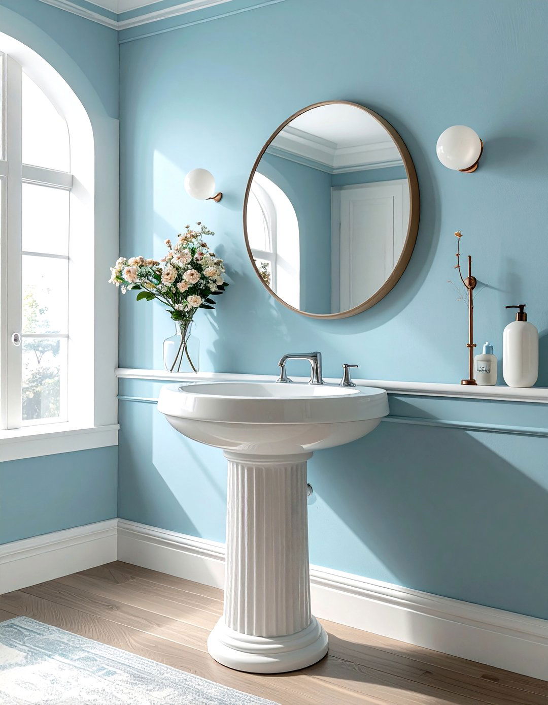 Small Powder Room Pedestal Sink - 30 pedestal sink ideas