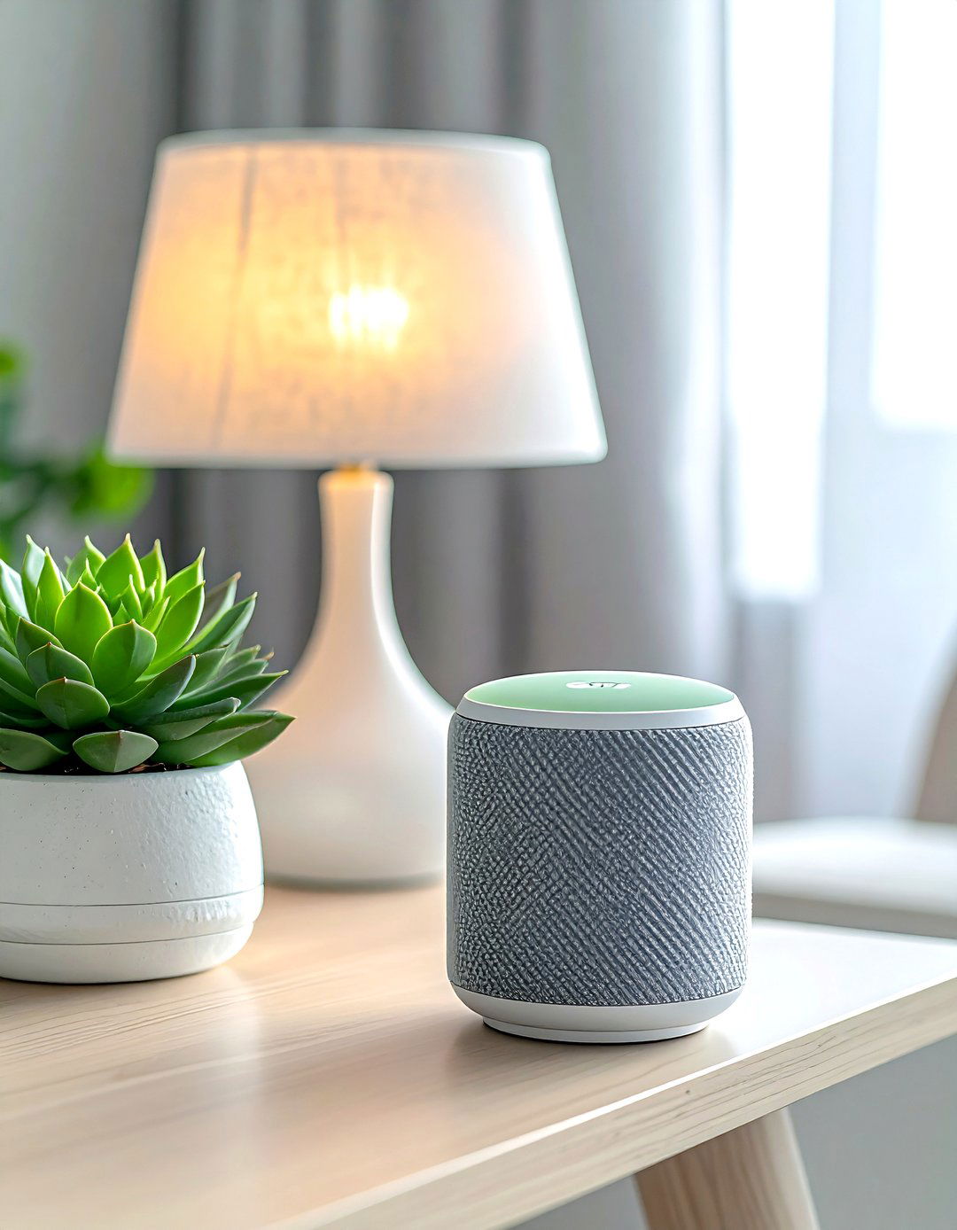 Small Smart Speaker - 30 side table decor ideas