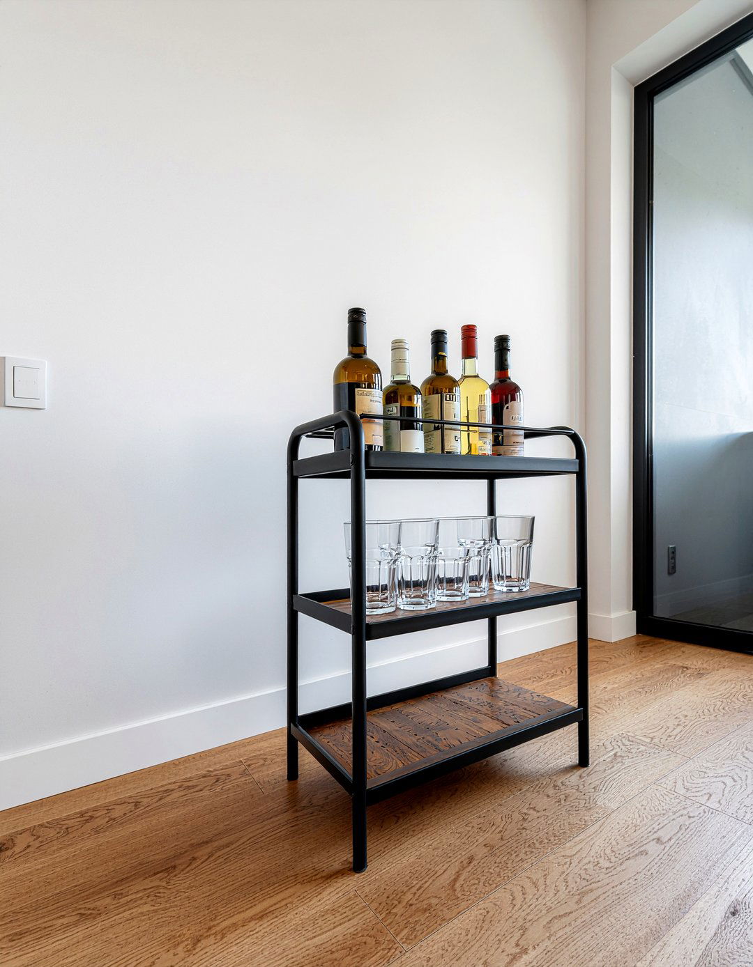 Small Space Bar Cart - 30 dining room bar cart ideas