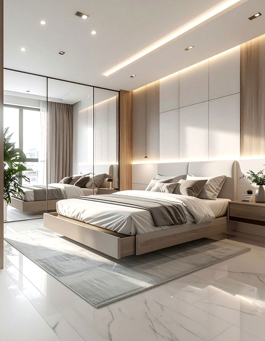 Small Space Bedroom - 30 model home bedroom ideas