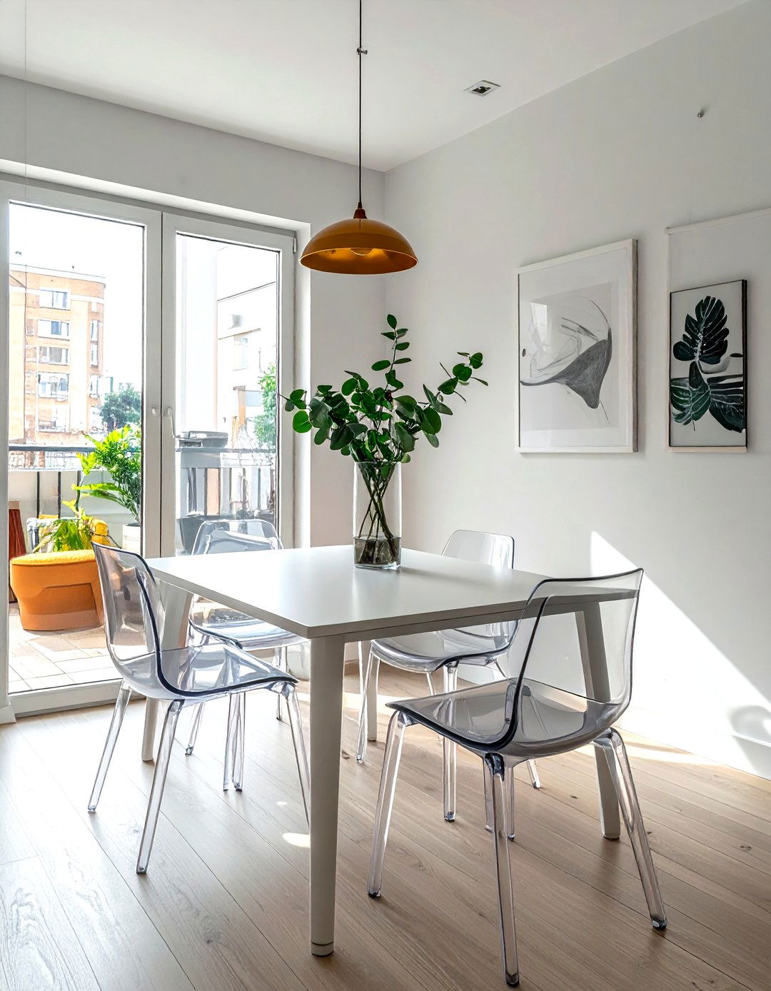 Small Space Dining Set - 30 transformed dining room ideas