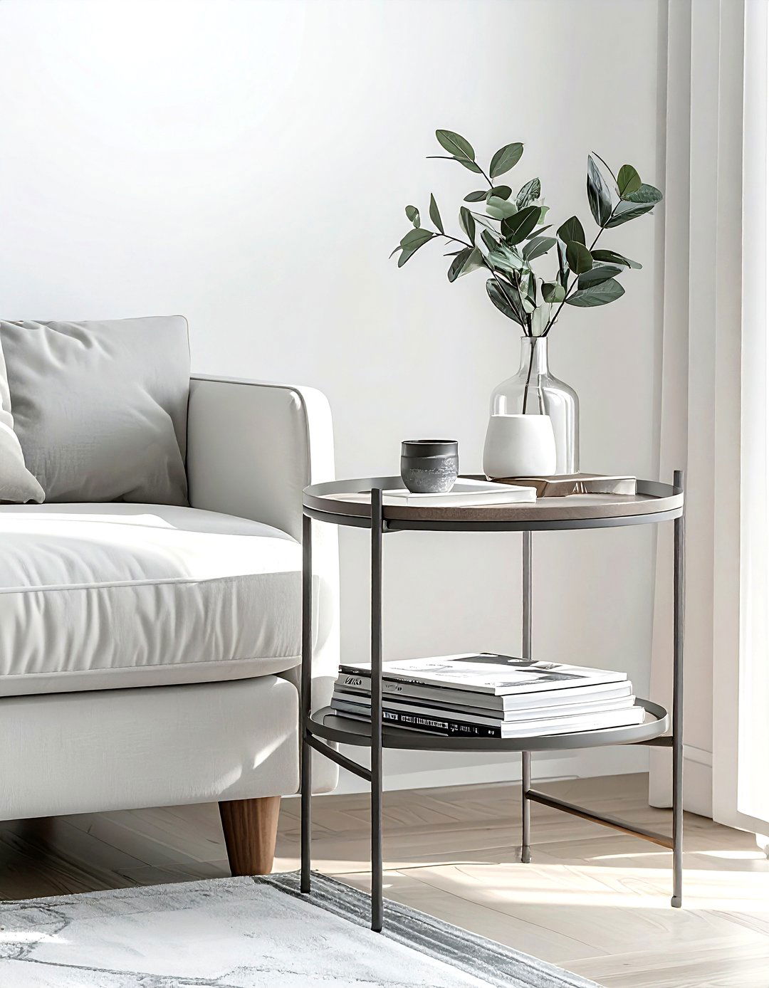 Small Space Magazine Holder - 30 living room magazine rack ideas