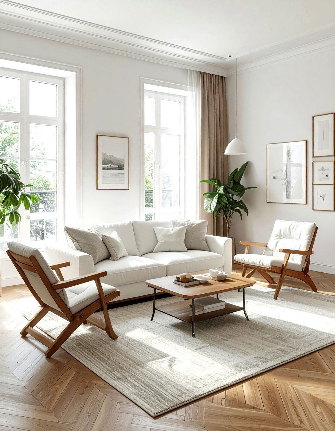 Small Space Sofa With Folding Chairs - 30 living room sofa and chairs ideas